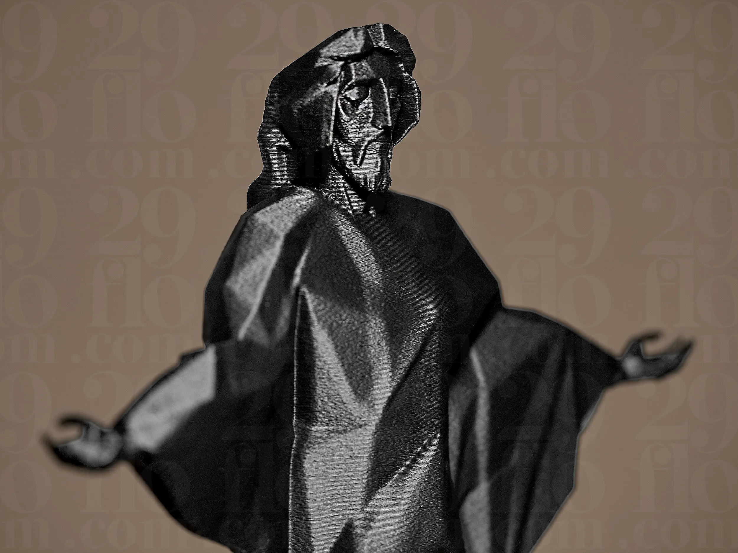 Geometric JESUS Statue