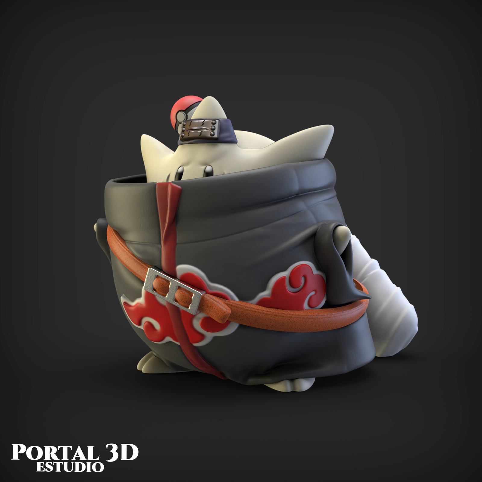 I made 3D models of the Akatsuki as a Pop : r/Naruto