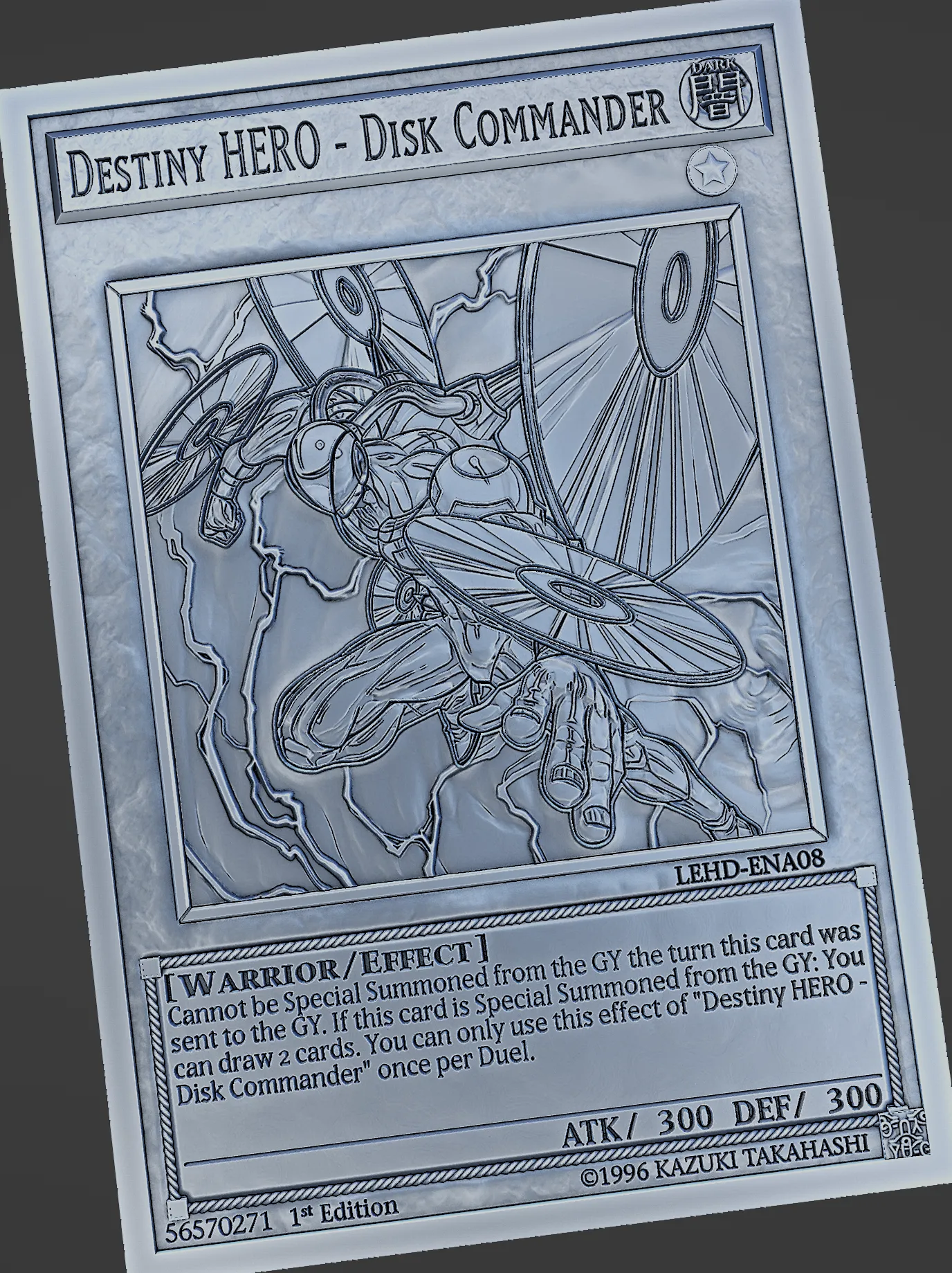 Destiny HERO - Disk Commander - yu-gi-oh!