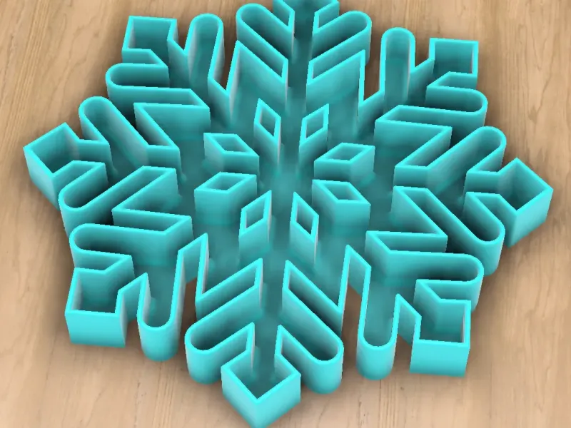Bandejas de juego sensorial - Copos de nieve para invierno o Navidad