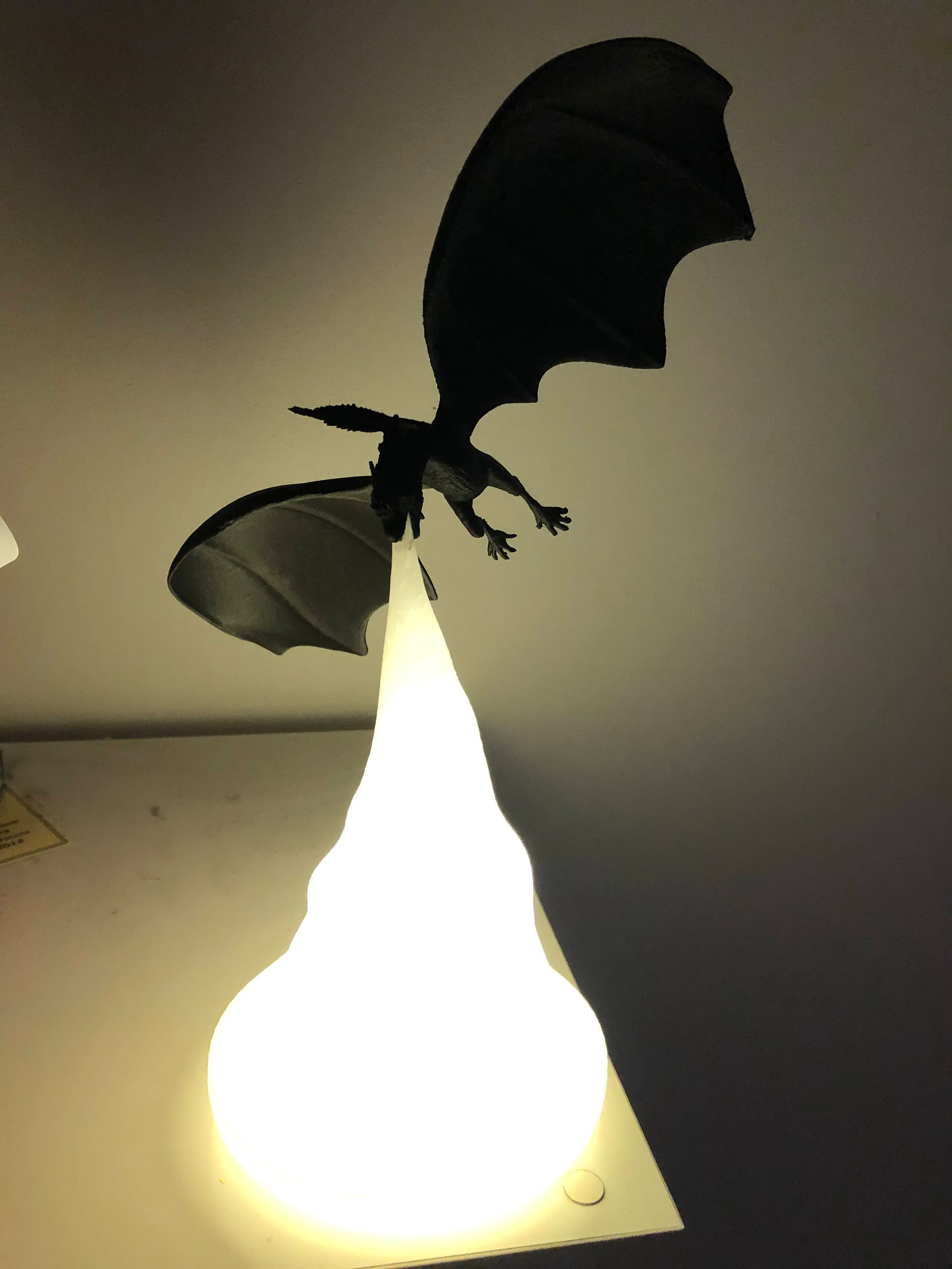 Fire Dragon Lamp - Game of Thrones