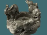 Elephant candle holder-5