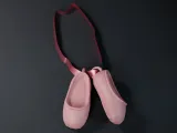 Little Girls Ballerina Shoes Keychain-0