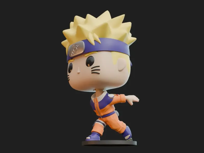 Naruto Run Funko Pop Fan Art