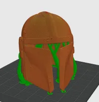 Mandalorian Helmet - Cosplay - PLA - 3D printed product - фото 14