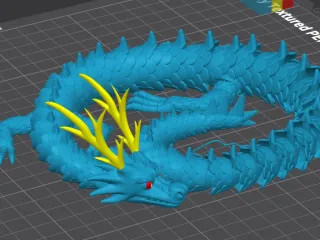 Articulated Oriental Dragon