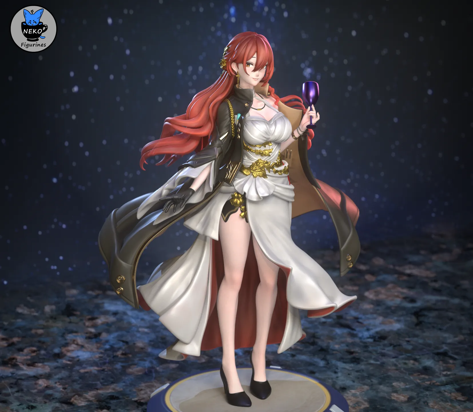 Himeko - Honkai Star Rail Game Figure For 3D Printing