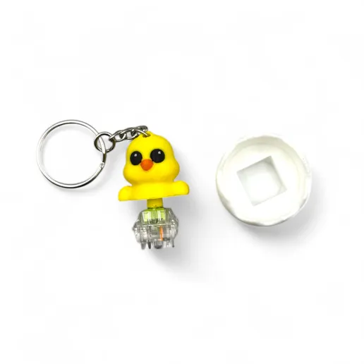 Hatchling Chick Clicker - Keychain Fidget