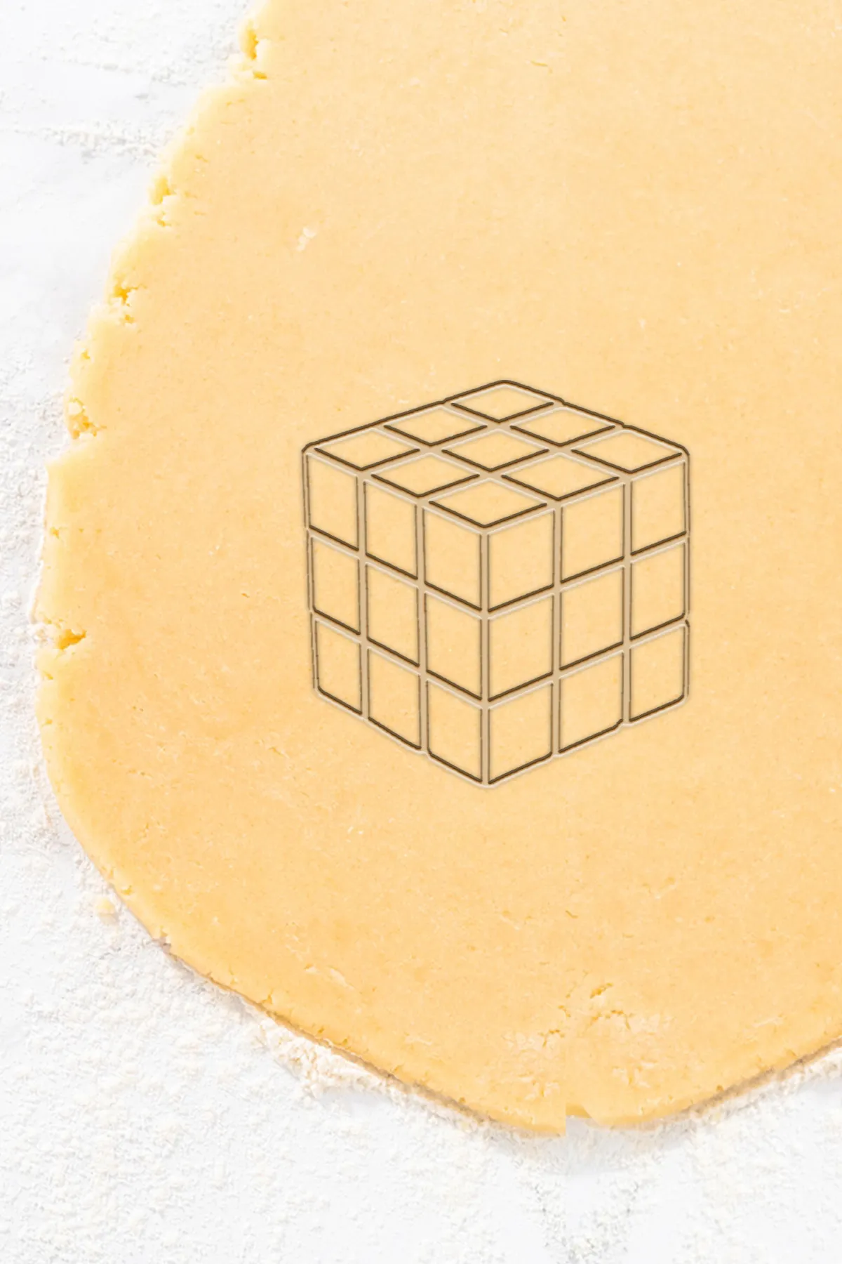 Cube Cookie Cutter, Biscuit Cutter