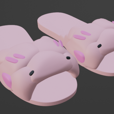 Axolotl Flip-flop