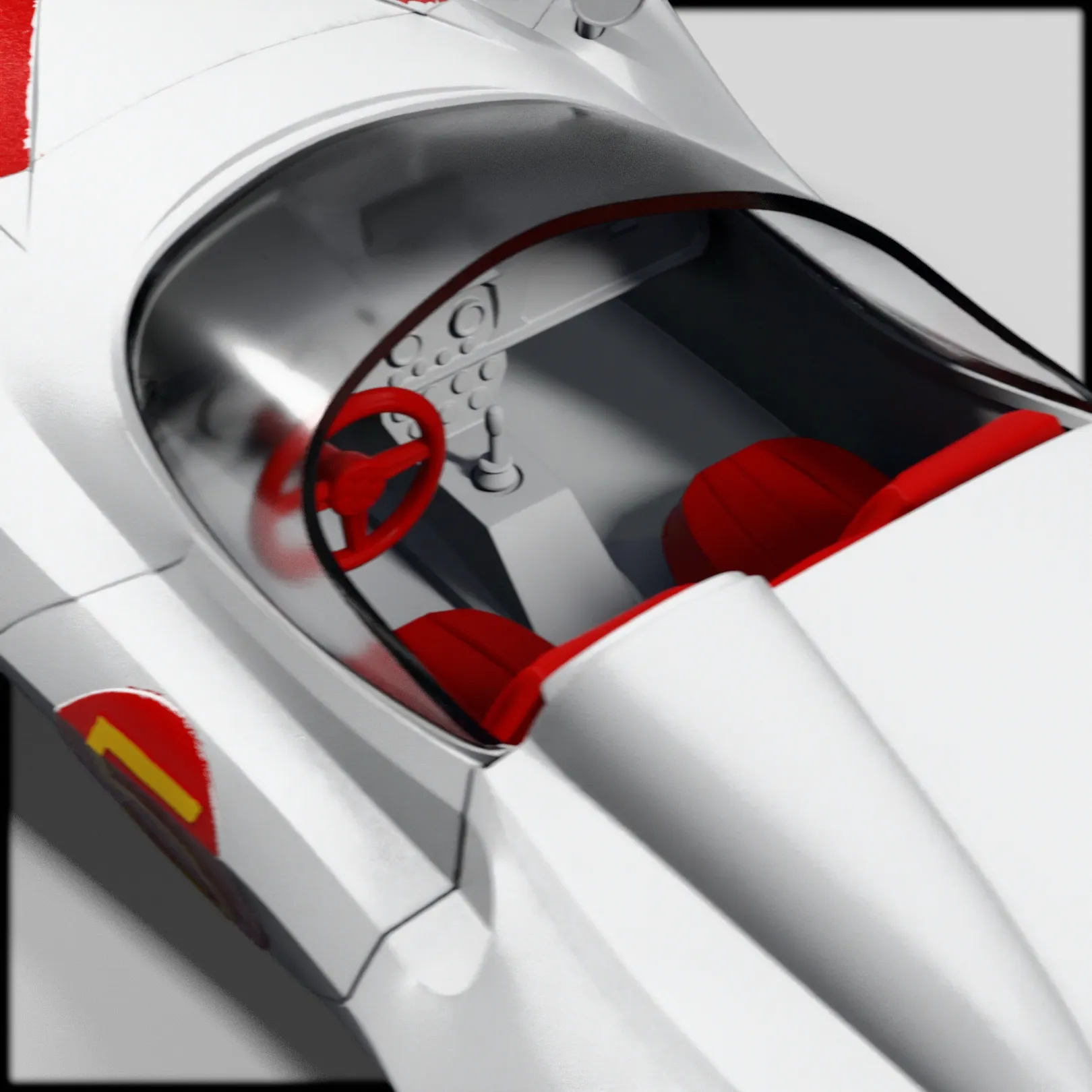 Mach 5 Replica 3D Model - Speed Racer Iconic Car