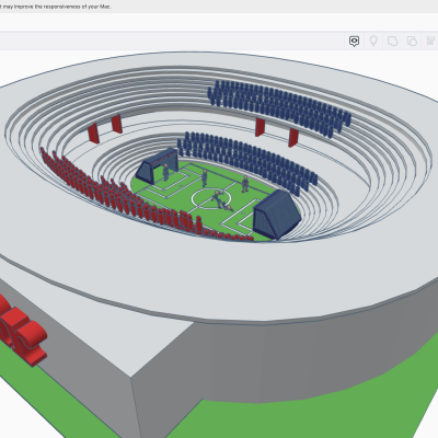 World Cup Stadium In Game