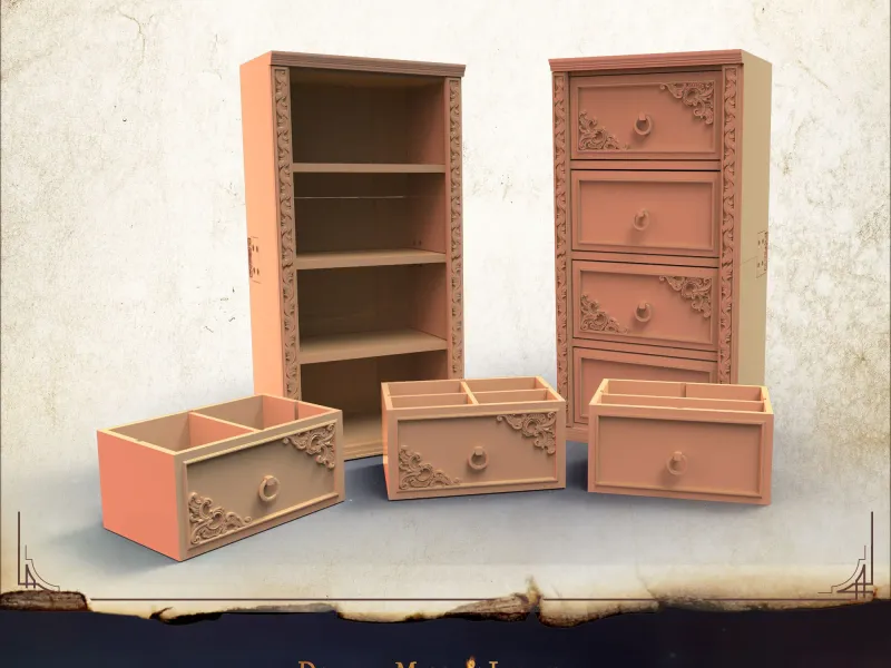 DMs Inventory: Mini Drawers
