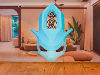 Suicune Helmet – Cosplay (Pokemon) 🌊❄️