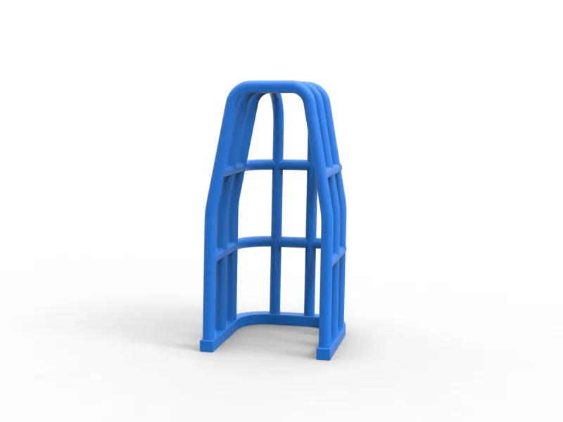 Roll Cage of Pulling Tractor Version 2 Scale 1:25