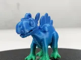 Cute dinosaur Keychain-3