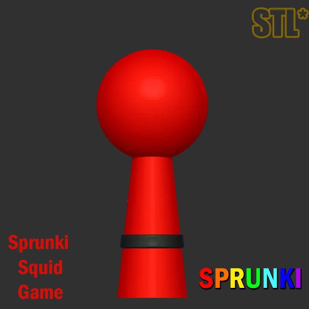 Sprunki Incredibox Squid game 2 STL 3D Character