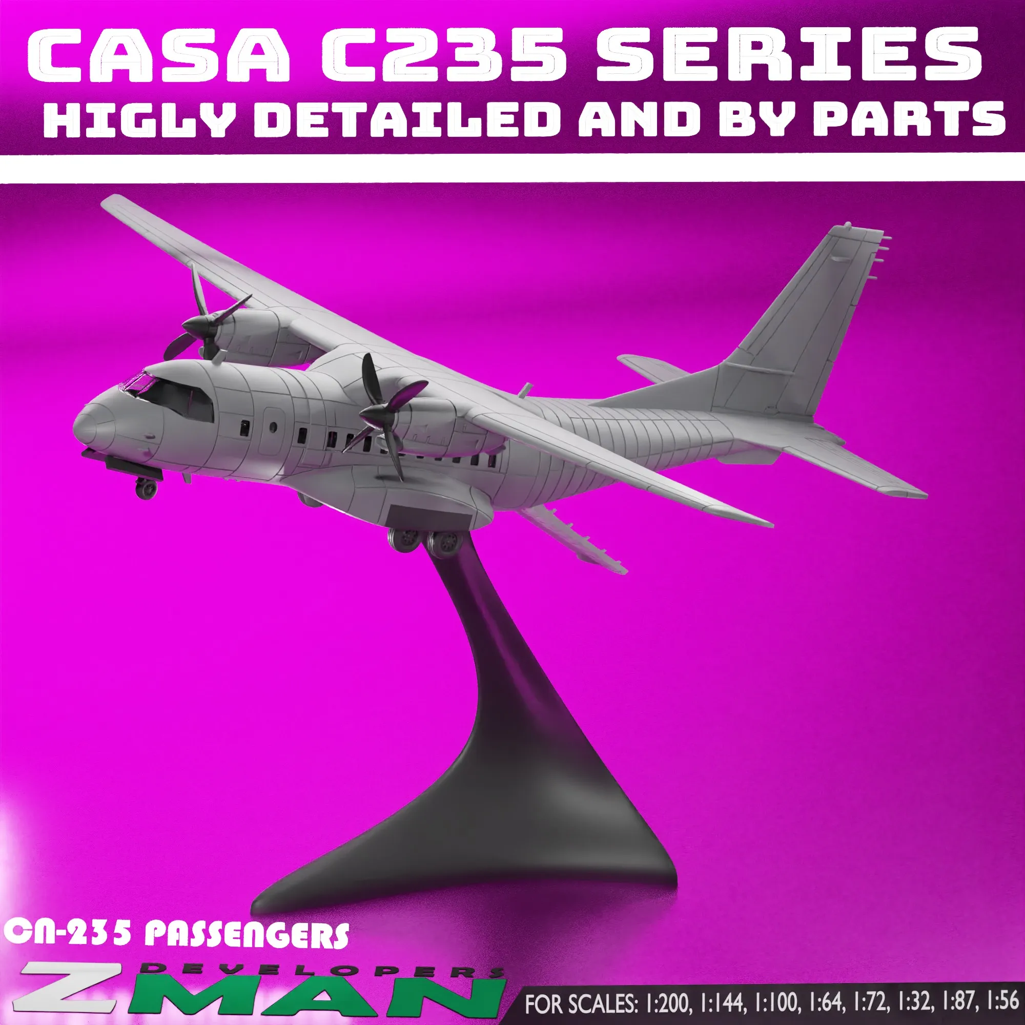 CASA CN-235 (2 IN 1) V11 (PASSENGERS)