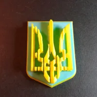 UKRAINE 3D FLAG-0