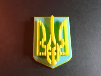 UKRAINE 3D FLAG-0