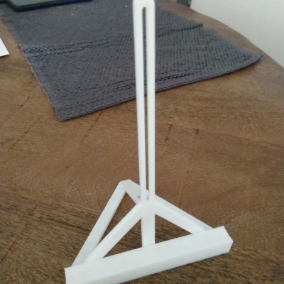 Single Mast Tabletop Easel Phone Holder
