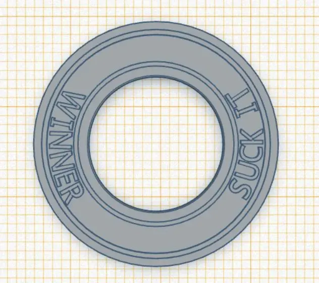 Fooseball Token Toonie back half