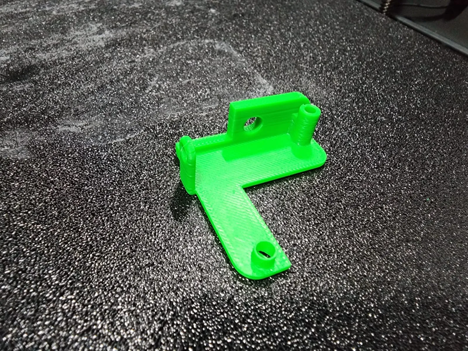 K2 Plus Extruder Cover for PTFE tube / pneumatic fitting