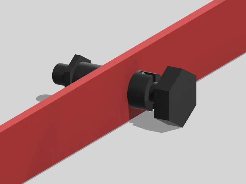 Fume Cupboard Sliding Sash Knob Handle