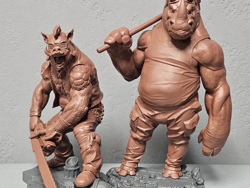 BEBOP AND ROCKSTEADY