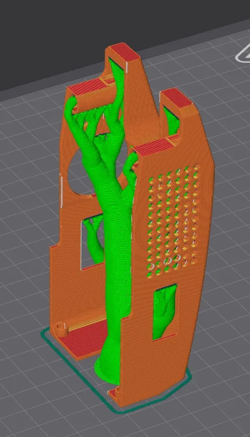 K2 Plus Toolhead Replacement Cover
