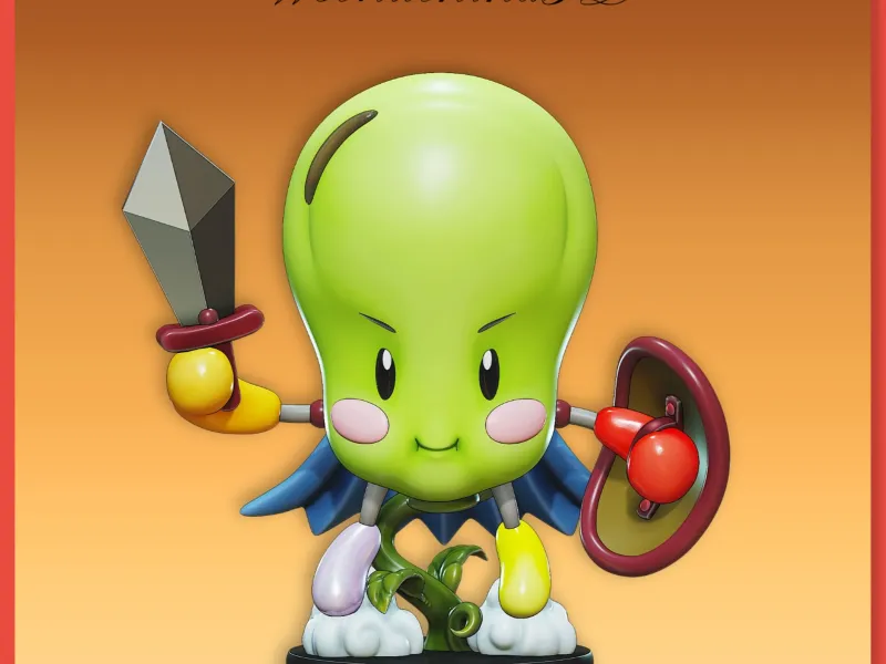 JERRY BEANS MAN - FIGURE - YU-GI-OH!