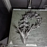 'HORNY DRAGON' - PRINT-IN-PLACE, ARTICULATED DRAGON-2