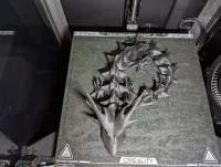 'HORNY DRAGON' - PRINT-IN-PLACE, ARTICULATED DRAGON-2
