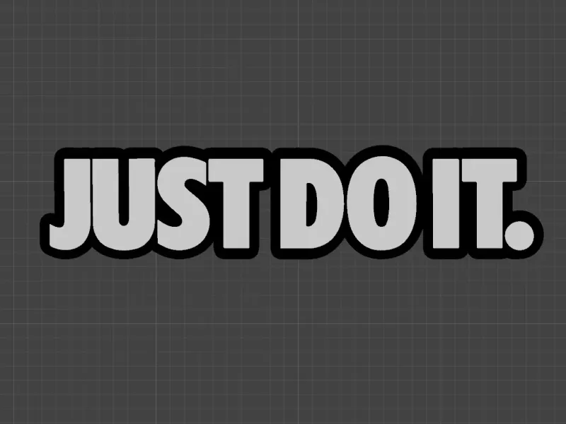 Just do it nike decor