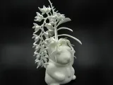 Bloom'n Neko : Original Maneki Neko Planter & Orchid Flower-3