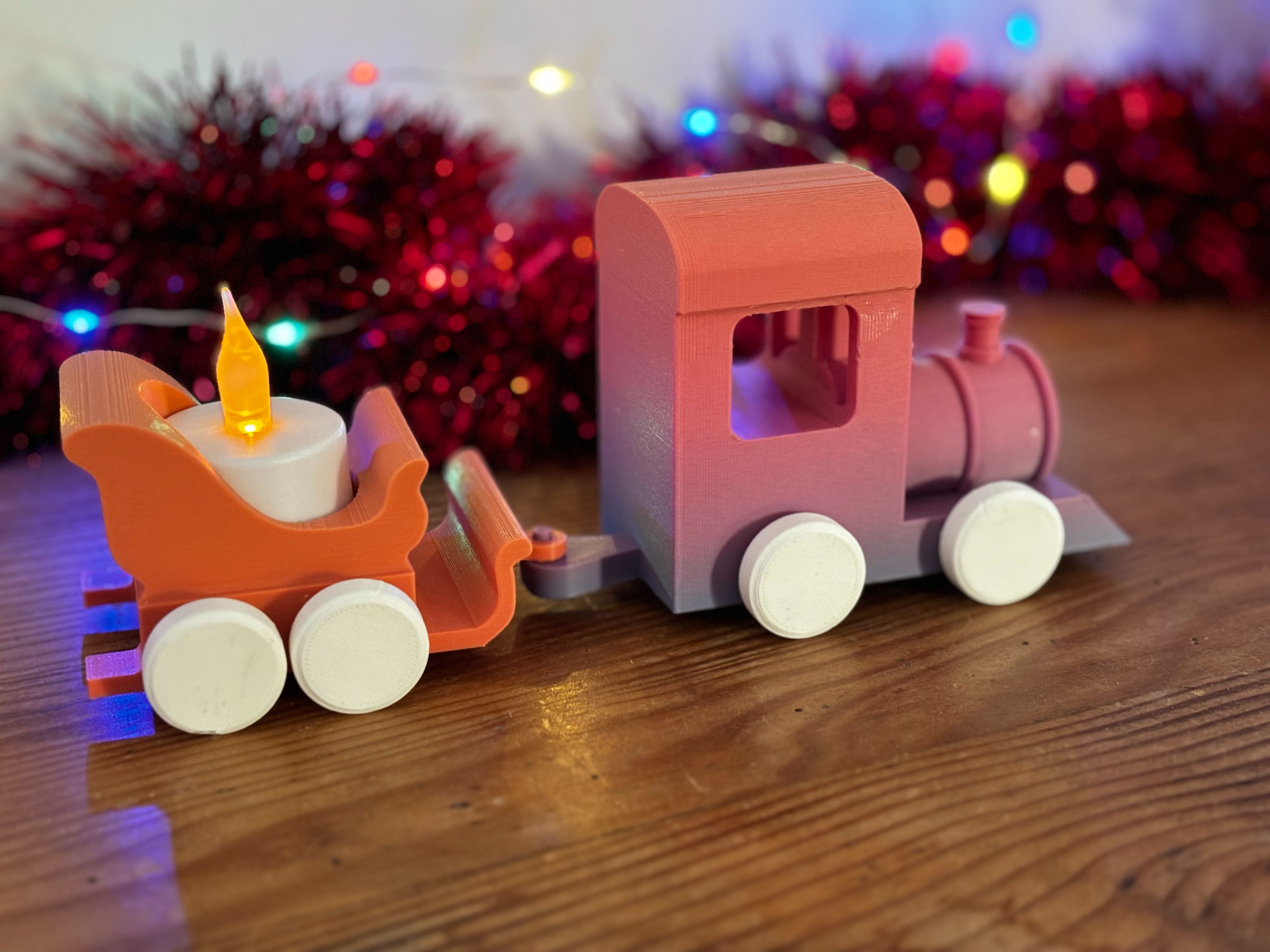 christmas train | 3D models download | Creality Cloud
