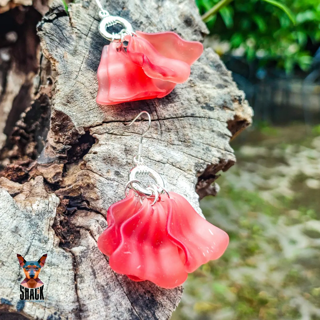ROSE PETAL- EARRINGS