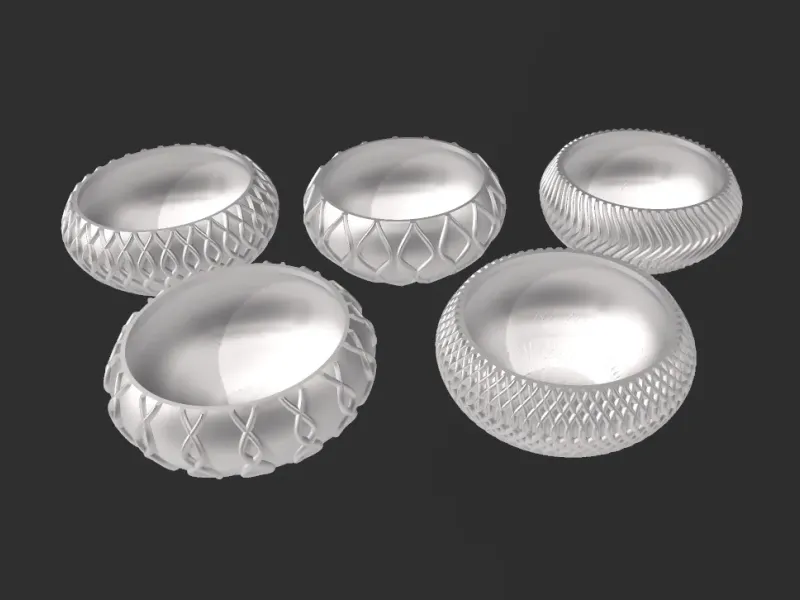 Planters set of 5
