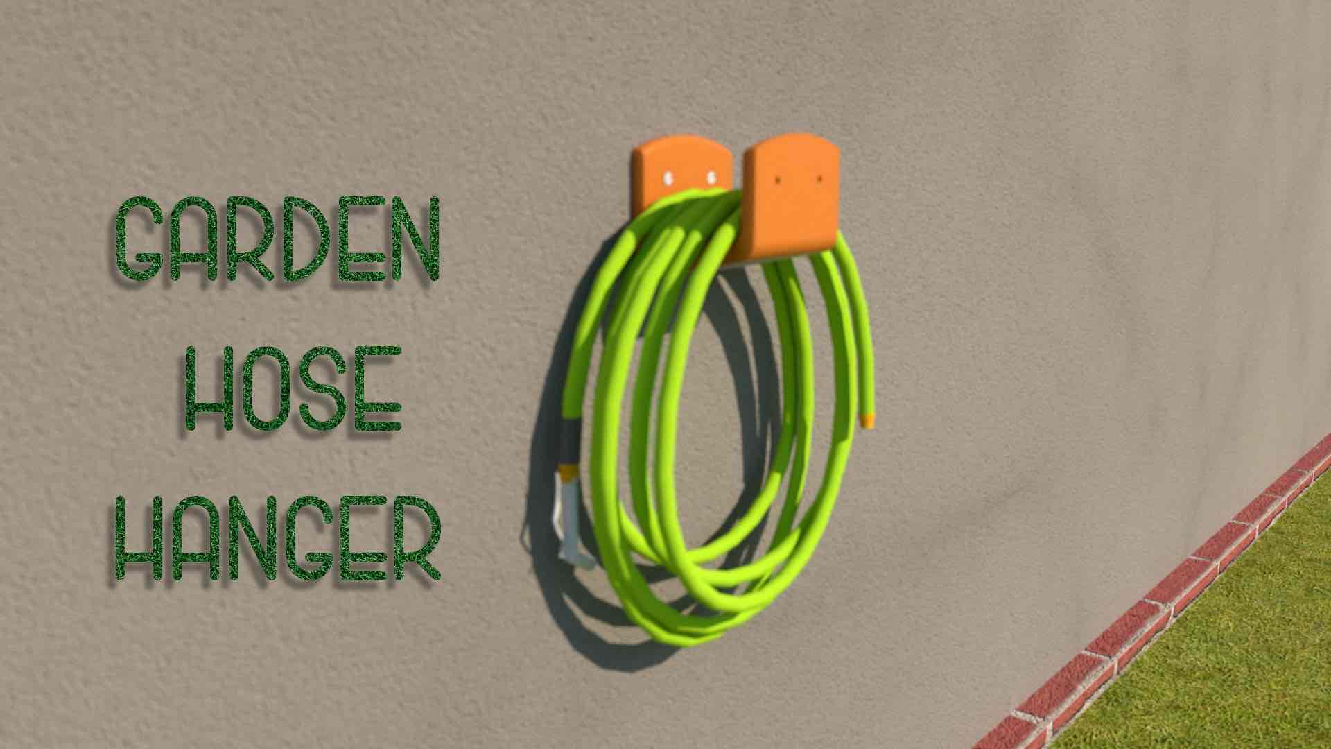 Garden Hose Hanger Hose Organizer 3D models download Creality Cloud