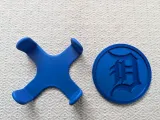 Detroit Tigers Coaster w/Holder (holds 6)-1