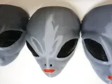Alien mask for Halloween, fun and wall art-5