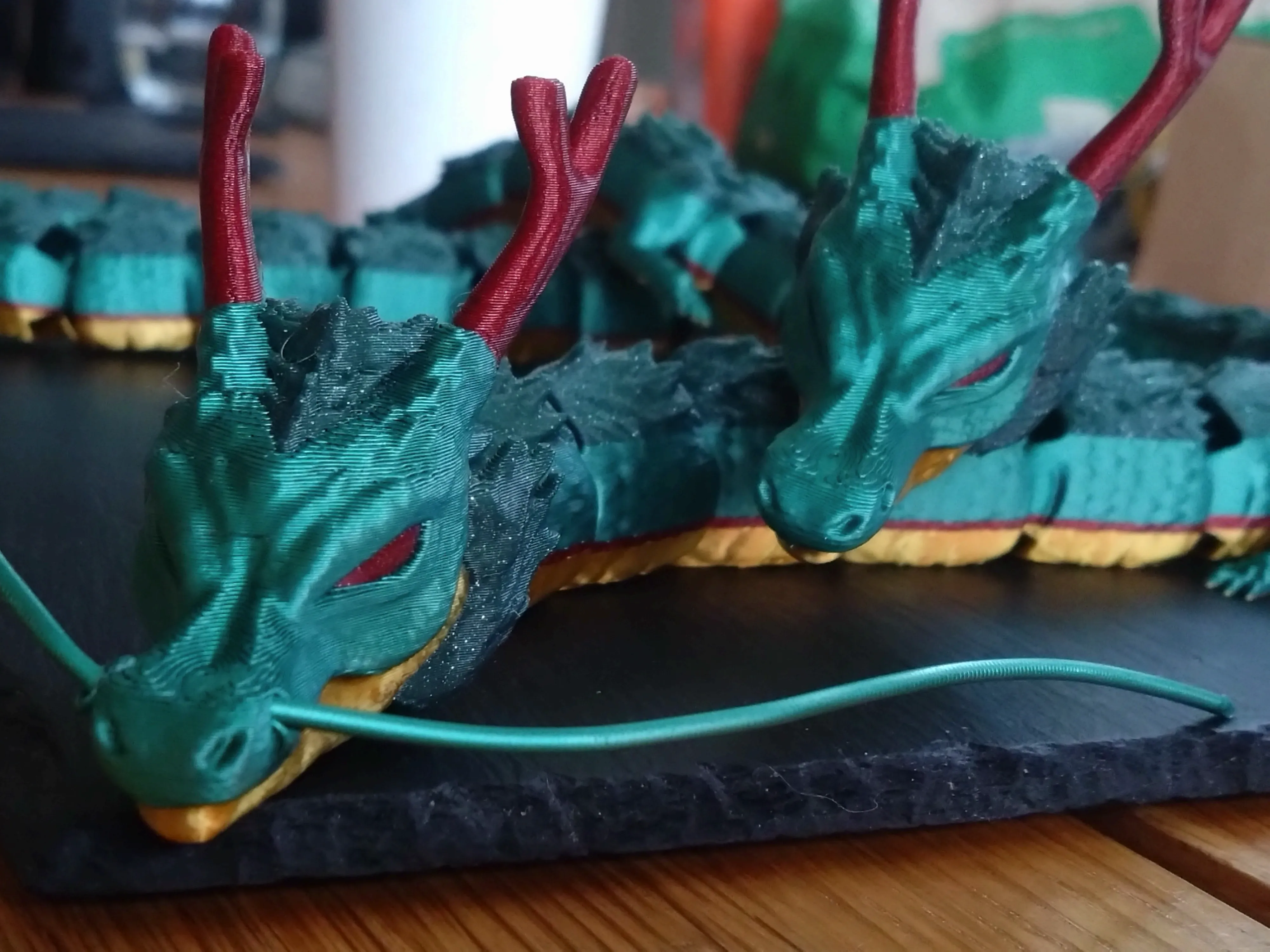 Articulated Shenron Dragon Toy v1