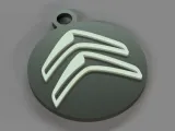 Citroen Keychain 3D Model-0