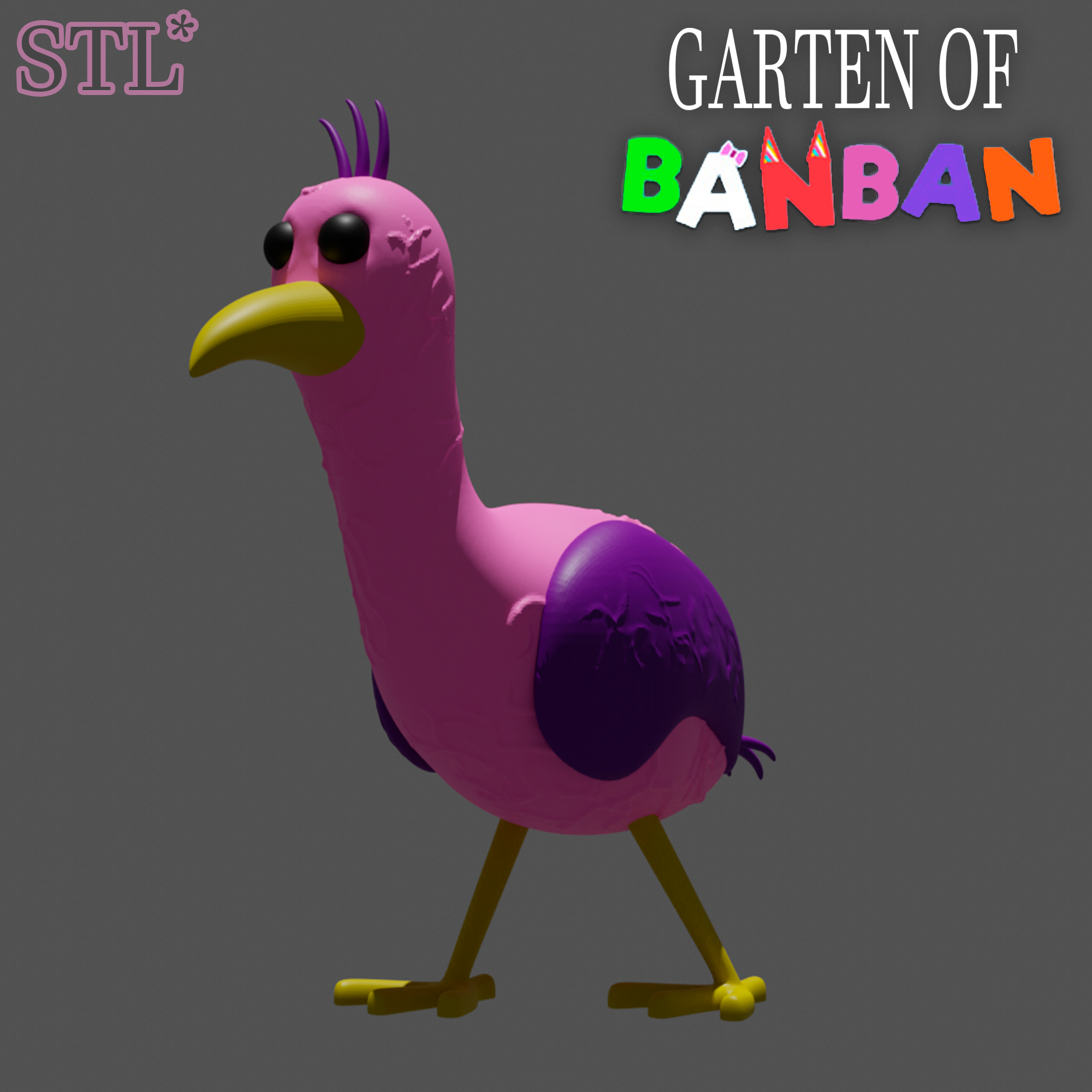 Opila Bird and her Baby Birds - Garten of Banban 2 