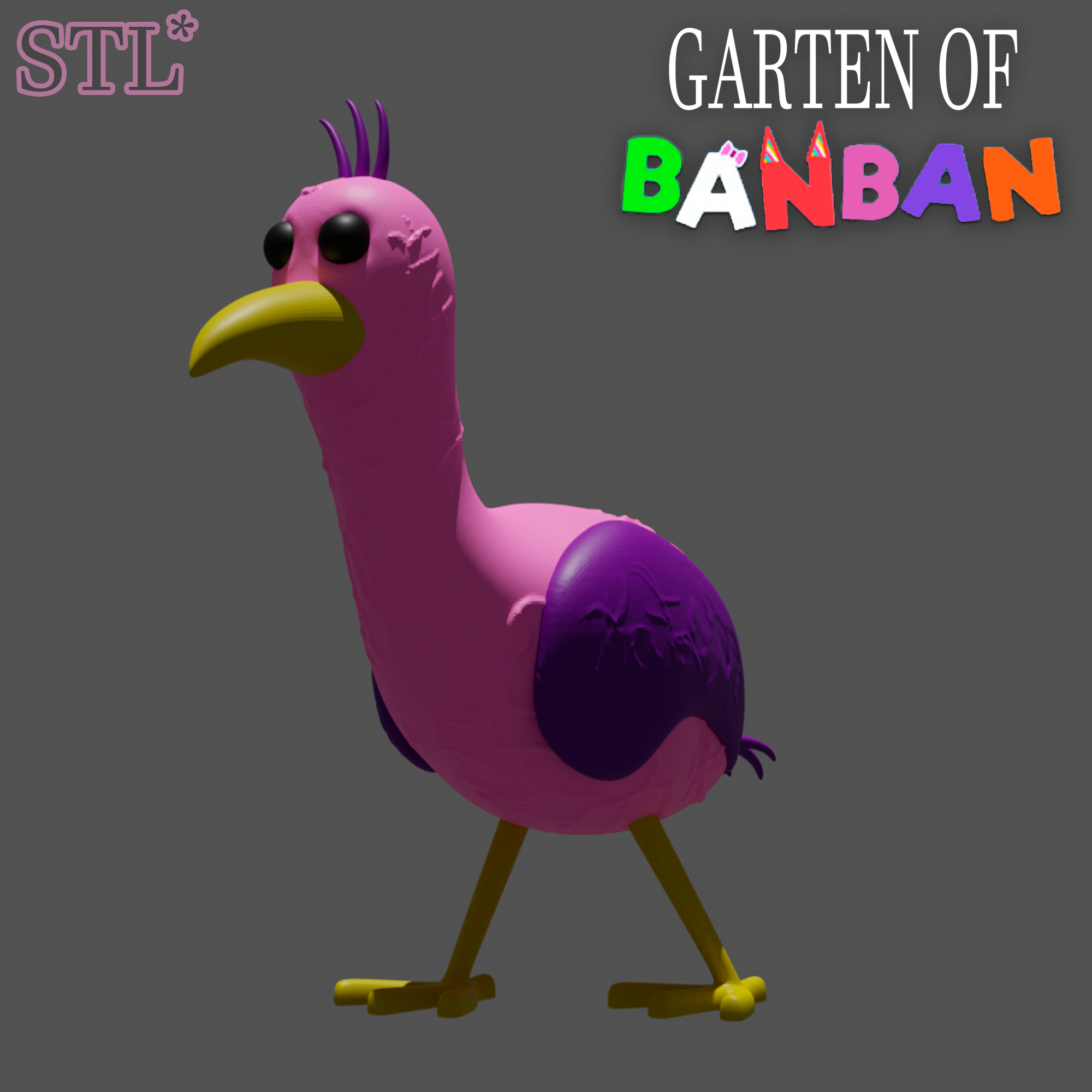 Baby Opila Bird - Download Free 3D model by Garten of banban  (@TabooAttic59597) [511a393]