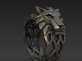 Obsidian Apex Wolf Ring – Noah0x03-5