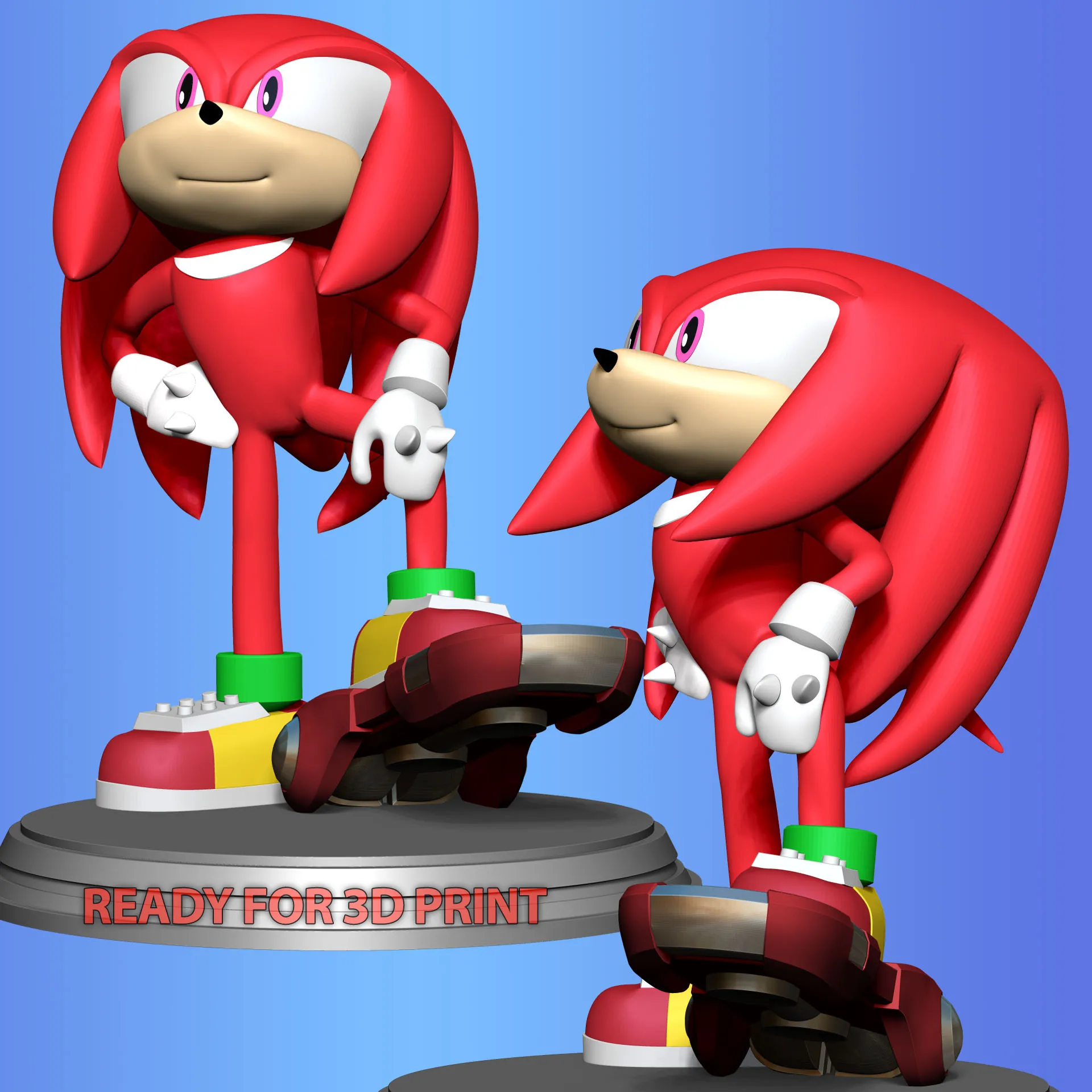 Knuckles - Sonic the Hedgehog 2 Fanart