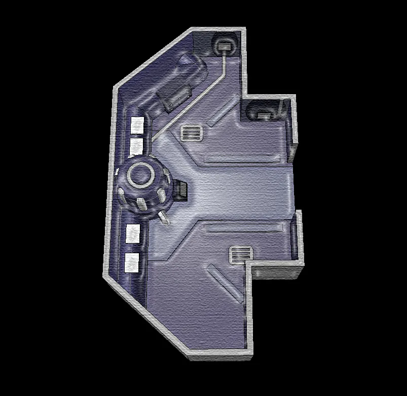 Diorama The Skeld - Among Us Map