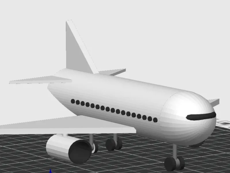 Airplane model