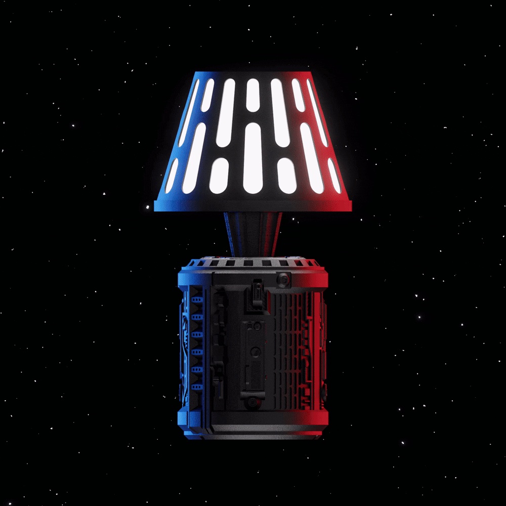 Star Wars Lamp by Polymeria-1